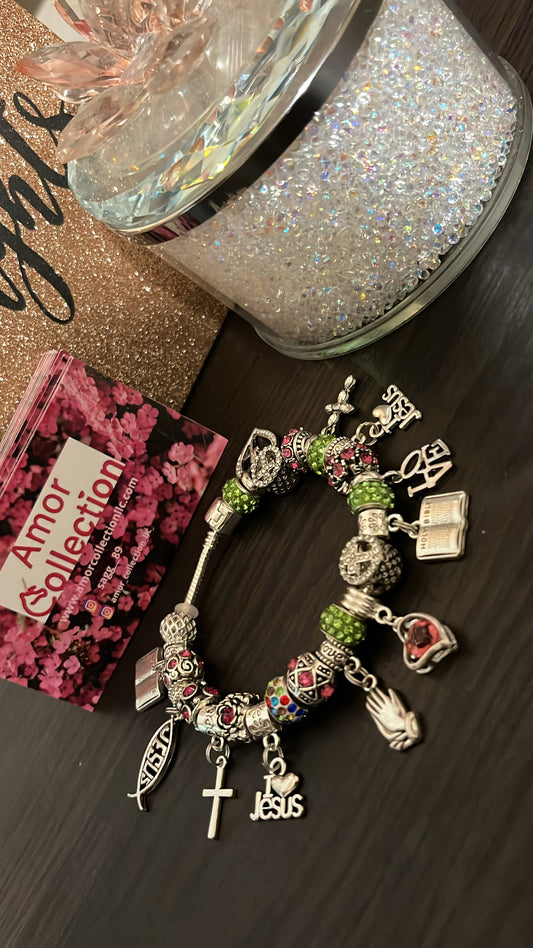 Faith Custom Charm Bracelet