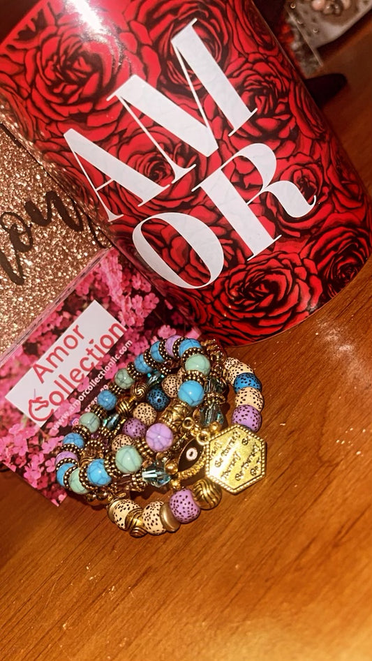 Sade’ Beaded Bracelet Set
