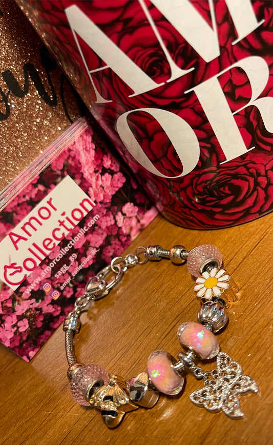 Butterfly Snake Chain Bracelet