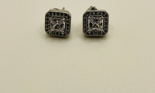 Cubic Zirconia Stud Earrings
