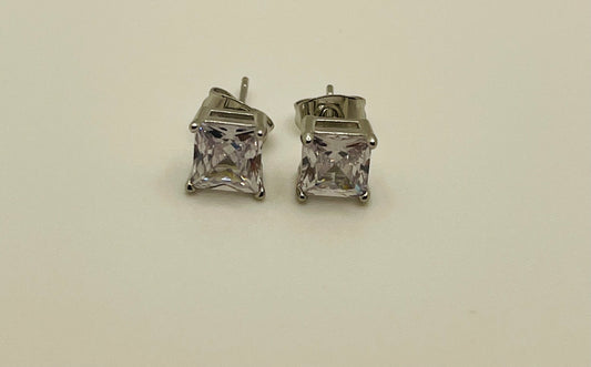 Cubic Zirconia Stud Earrings