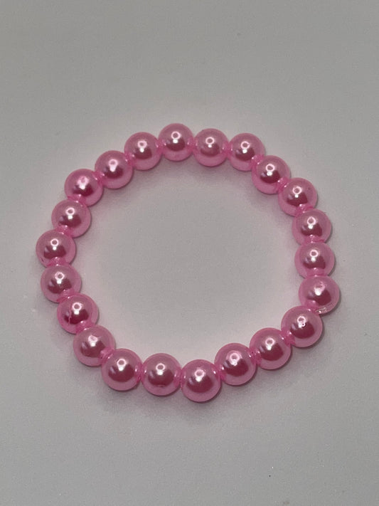 Pink beaded Bracelet